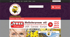 Desktop Screenshot of helichrysum-italicum.com